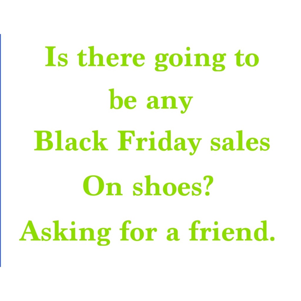 Black Friday sale starting now!!!